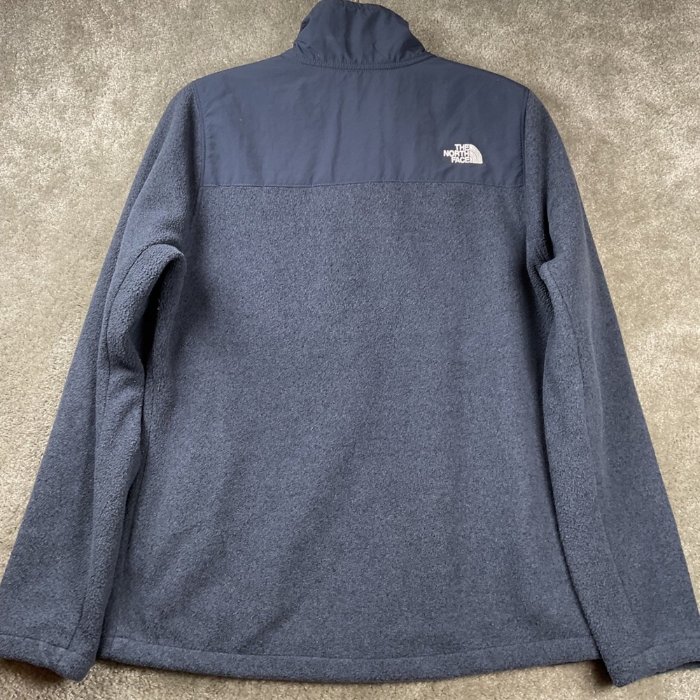 The North Face‎ womens Crescent half-zip fleece Navy Blue  Quarter zip - Picture 3 of 7